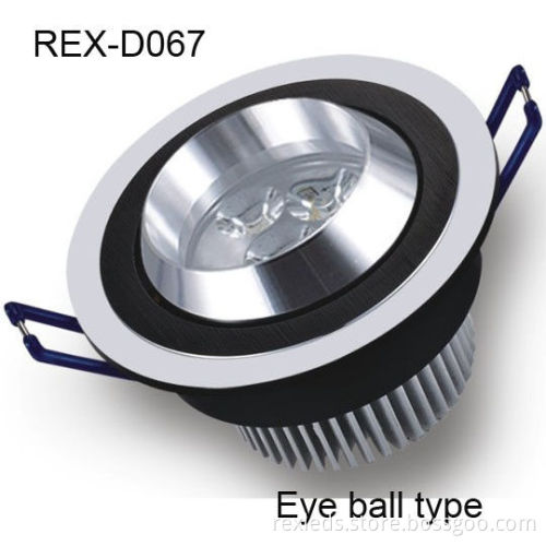Eye Ball Type Led Downlight For Brand Clothing Shop Led Down Light Fixtures Commercial Lighting